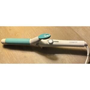 Conair Curling Iron Fine Hair Oh‎ So Kind Silicone Clip Heat Protection 1”